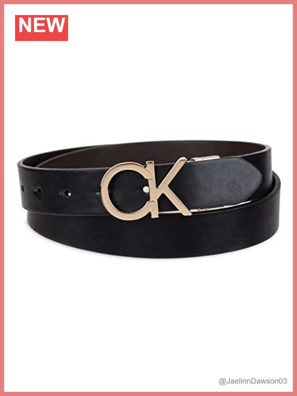 Reversible Two-in-One Plaque Buckle Dress Belt 1.25" Wide English Tip
